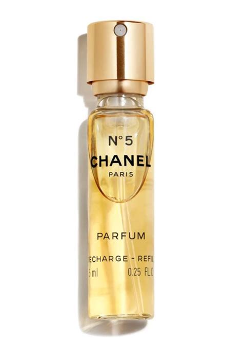 chanel 5 parfum purse spray|chanel no 5 refills only.